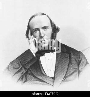 HERBERT SPENCER (1820-1903), englischer Philosoph und liberale politische Theoretiker Stockfoto