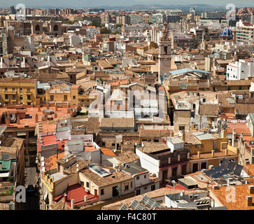 Ansicht von Valencia, Spanien. Stockfoto