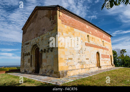 Alte Kirche, Oratorium San Michele befindet sich in Castelvetro di Modena Stockfoto