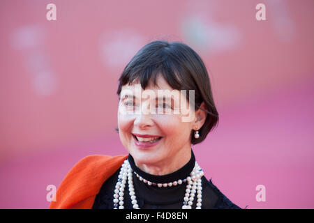 Rom, Italien. 16. Oktober 2015. Isabella Rossellini auf dem roten Teppich bei der 10. Filmfestival in Rom Stockfoto