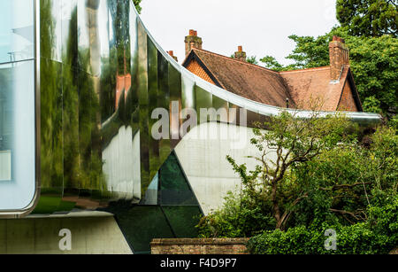 Zaha Hadid entworfen Gebäude an Str. Antonys Hochschule, Oxford Stockfoto
