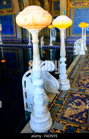Die gefliesten Roman indoor Pool im Hearst Castle. Stil auf den Caracalla im antiken Rom C: 211-217 Stockfoto