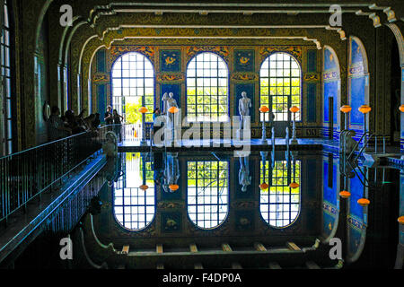 Die gefliesten Roman indoor Pool im Hearst Castle. Stil auf den Caracalla im antiken Rom C: 211-217 Stockfoto