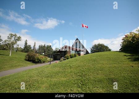 Das Alexander Graham Bell Museum in Baddeck, N.S. Stockfoto