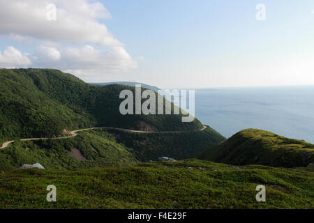 Die Skyline Trail in Cape Breton, Nova Scotia. Stockfoto