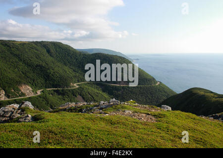 Die Skyline Trail in Cape Breton, Nova Scotia. Stockfoto
