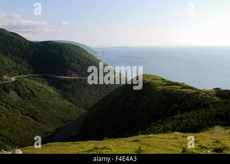 Die Skyline Trail in Cape Breton, Nova Scotia. Stockfoto