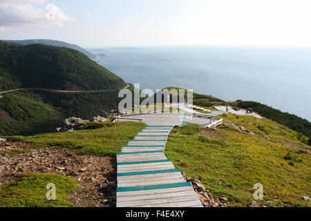 Die Skyline Trail in Cape Breton, Nova Scotia. Stockfoto