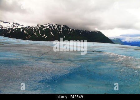 Mendenhall Gletscher wandern Sie in der Tongass National Forest, Alaska Stockfoto