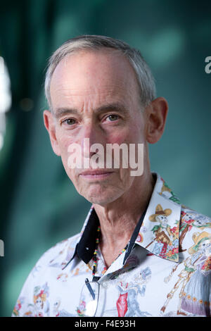 John Harrison, der Fiktion und Reiseschriftstellerin, an das Edinburgh International Book Festival 2015. Edinburgh, Schottland. 23. August 2015 Stockfoto