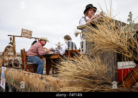 Kleinstadt Parade Float. Truth or Consequences, New Mexico, USA. Stockfoto