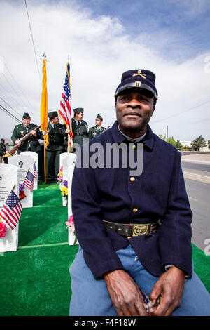 Arlington Friedhof Parade Float, Truth or Consequences, New Mexico, USA. Stockfoto