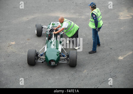 Cooper T76, 1965, Formel 3, Parc Ferme, 43. AvD Oldtimer-Grand-Prix 2015, Nürburgring Stockfoto