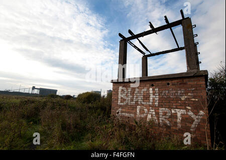 Port Talbot, Wales, UK. 16. Oktober 2015. Jobs bei einer Reihe von TATA Steel Pflanzen erwartet als der Zustrom von billigen Stahl verloren und hohe Energiepreise machen britische Stahlwerke nicht wettbewerbsfähig. Es wird erwartet, dass TATA in Port Talbot, South Wales, nicht beeinträchtigt wird. Bildnachweis: roger tiley/Alamy Live-Nachrichten Stockfoto