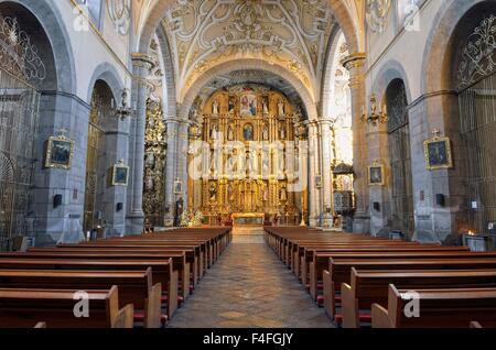 Die Kirche Santo Domingo, Interieur, Heroica Puebla de Zaragoza, Puebla, Mexiko Stockfoto