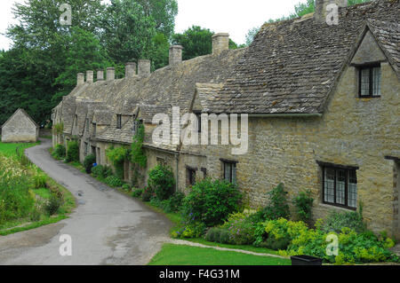 Arlington Row Cottages in Bibury Stockfoto