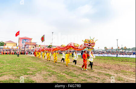 Pflügen-Festival in Vietnam Stockfoto