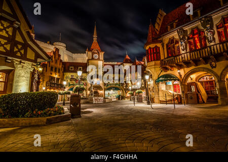 Epcot World Showcase - Deutschland Stockfoto