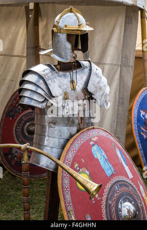 Lager der Legionäre, Roman Festival, Biriciana, Fort, Weißenburg, Bayern, Middle Franconia, Deutschland, Europa Stockfoto