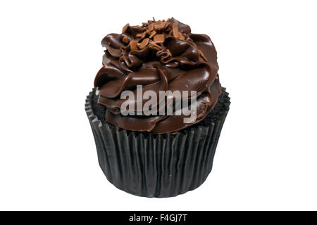 Cupcake Teig isoliert auf weißem Hintergrund. Stockfoto