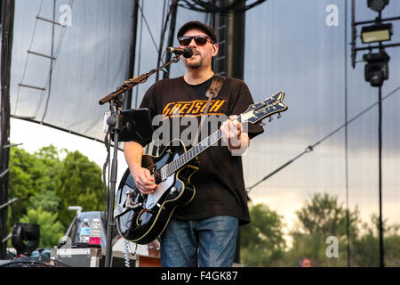 Kröte Wet Sprocket führt live im Konzert Stockfoto