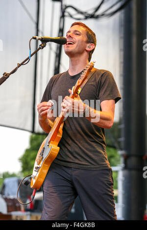 Kröte Wet Sprocket führt live im Konzert Stockfoto