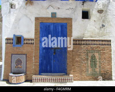 ASILAH, Marokko, Atlantik Küste Stockfoto