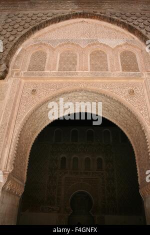 Bin Youssef Madrasa in Marrakesch, Marokko Stockfoto