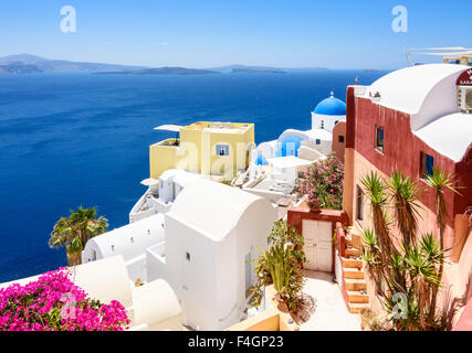Oia, Santorin, Kykladen, Griechenland Stockfoto