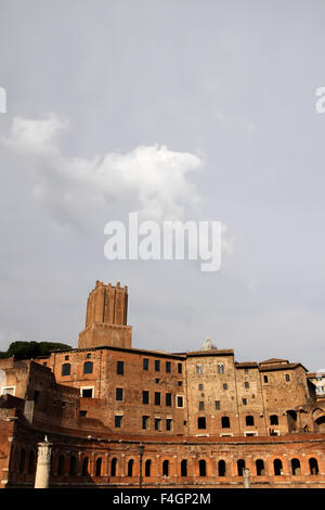 Trajan Markt (Mercati di Traiano) in Rom, Italien Stockfoto