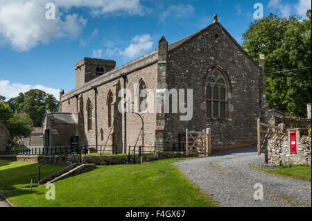 Die St. Oswald Kirche Schloss Bolton in Wensleydale Yorkshire Stockfoto