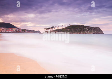 Lekeitio, Biskaya, Baskenland. Stockfoto