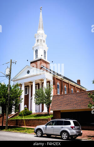 Ersten Evangelisch-methodistische Kirche, 105 North Mill Street, Chestertown, Maryland Stockfoto