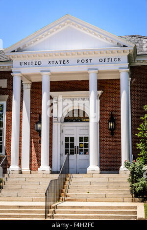 US Post Office, 104 Frühling Avenue Chestertown, Maryland Stockfoto