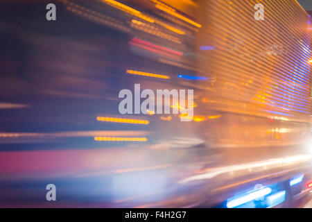 Tokyo metropolitan Straßen- und Kanagawa Präfektur Straße Nr. 6 Tokio Daishi Yokohama Linie Stockfoto