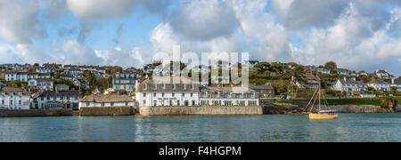 Das Idle Rocks Hotel am Hafen von St. Mawes, Cornwall, England, Großbritannien Stockfoto