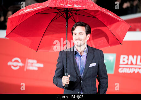 Rom, Italien. 18. Oktober 2015. "Freeheld" Roter Teppich am 10. Filmfestival in Rom im Auditorium Parco della Musica auf 18. Oktober 2015 in Rom, Italien. Auf dem Bild: Peter Sollett. Bildnachweis: Massimo Valicchia/Alamy Live-Nachrichten Stockfoto