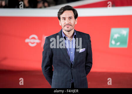 Rom, Italien. 18. Oktober 2015. "Freeheld" Roter Teppich am 10. Filmfestival in Rom im Auditorium Parco della Musica auf 18. Oktober 2015 in Rom, Italien. Auf dem Bild: Peter Sollett. Bildnachweis: Massimo Valicchia/Alamy Live-Nachrichten Stockfoto