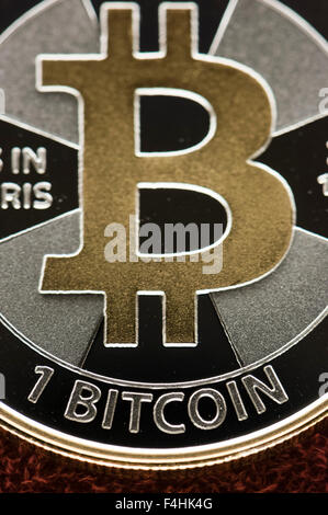 Bitcoin Silbermünze Bitcoin Silbermünze