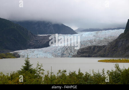 Mendenhall Gletscher, Alaska Stockfoto