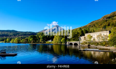 Sloy Kraftwerk, Loch Lomond, Schottland Stockfoto