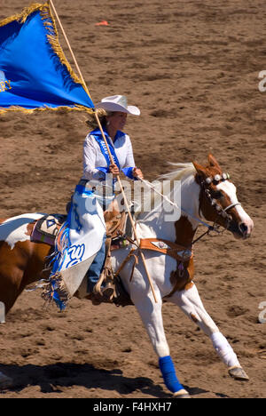 Ketsch-Umm Kalf Rodeo, Glenwood, Washington Stockfoto