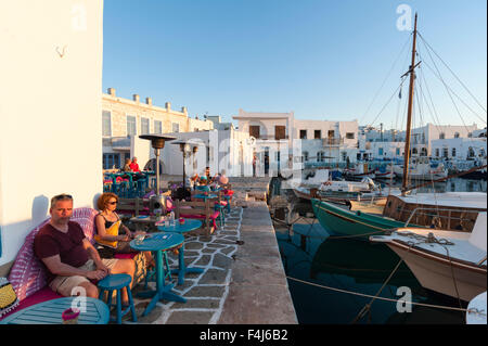 Naoussa, Paros Insel, südliche Ägäis, Kykladen, griechische Inseln, Griechenland, Europa Stockfoto