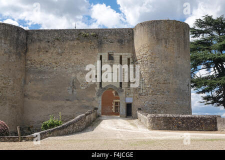 Château de Luynes, Frankreich. Einer privaten Residenz mit Führungen durch das innere zur Verfügung. Stockfoto