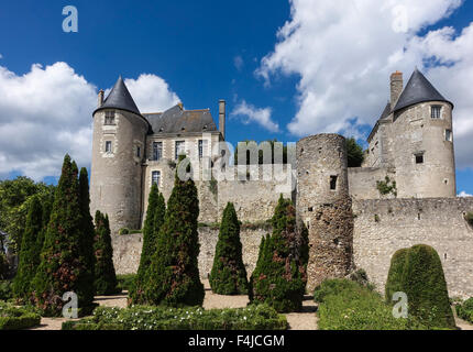 Château de Luynes, Frankreich. Einer privaten Residenz mit Führungen durch das innere zur Verfügung. Stockfoto