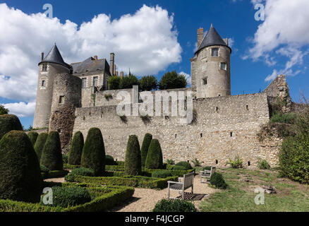 Château de Luynes, Frankreich. Einer privaten Residenz mit Führungen durch das innere zur Verfügung. Stockfoto