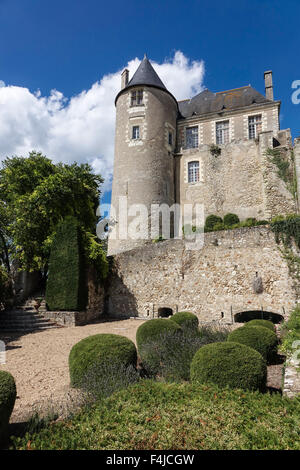 Château de Luynes, Frankreich. Einer privaten Residenz mit Führungen durch das innere zur Verfügung. Stockfoto