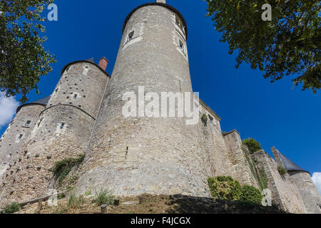 Château de Luynes, Frankreich. Einer privaten Residenz mit Führungen durch das innere zur Verfügung. Stockfoto