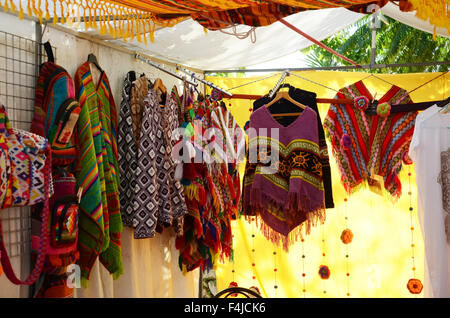 Las Dalias, Hippie-Markt in San Carlos auf Ibiza Stockfoto