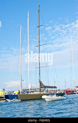 Les Voiles de St. Tropez 2015, Frankreich Stockfoto